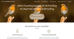 Desktop Screenshot of hetfenomeenstatus.nl